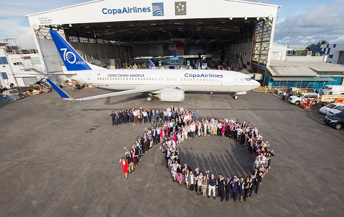 COPA AIRLINES 70 AÑOS