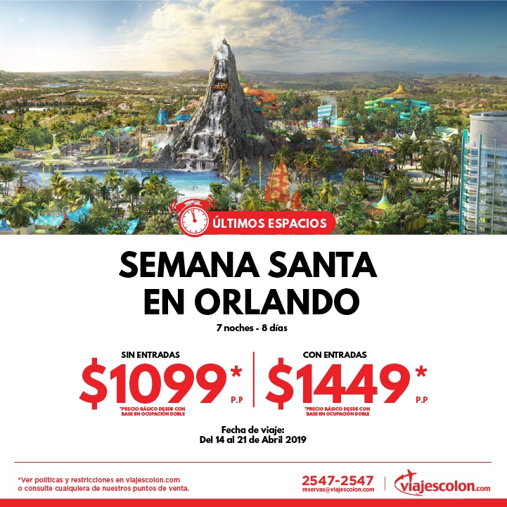 VIAJES COLON ORLANDO