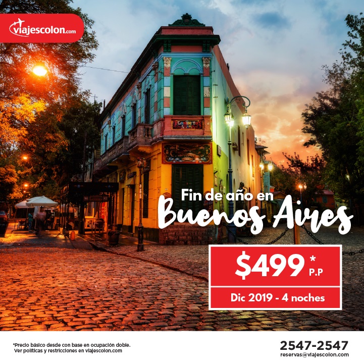 VIAJES COLON BUENOS AIRES